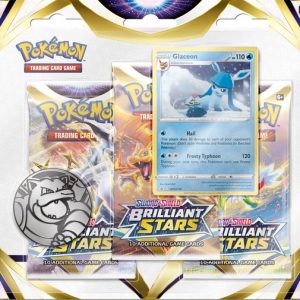 brilliant stars 3 pack blister glaceon
