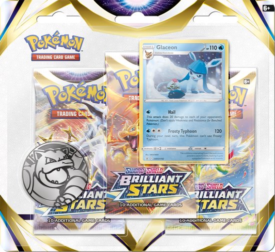 brilliant stars 3 pack blister glaceon